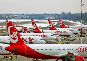 AIR BERLIN ÇALIŞANLARINDAN PROTESTO